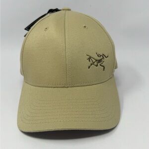 Arcteryx Bird Cap Flexfit Hat 2013 Vintage 1st Edition Khaki 7980 Size S/M